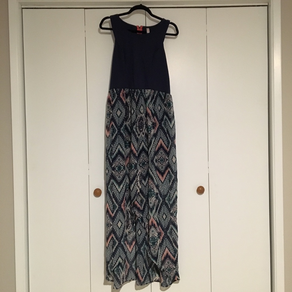 XXL Boho Hi Low Maxi Dress